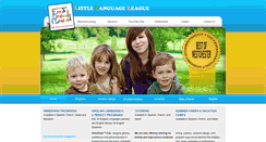Desktop Screenshot of languageleague.com